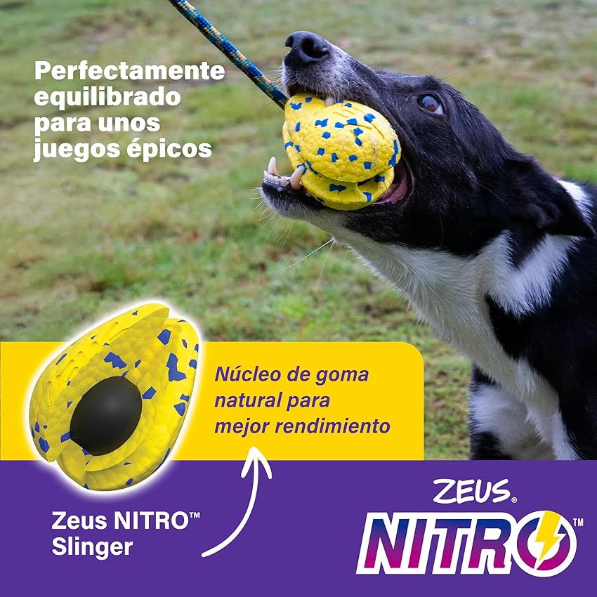 Thumbnail 1 de Zeus Nitro Pelota con cuerda, 9,2 cm
