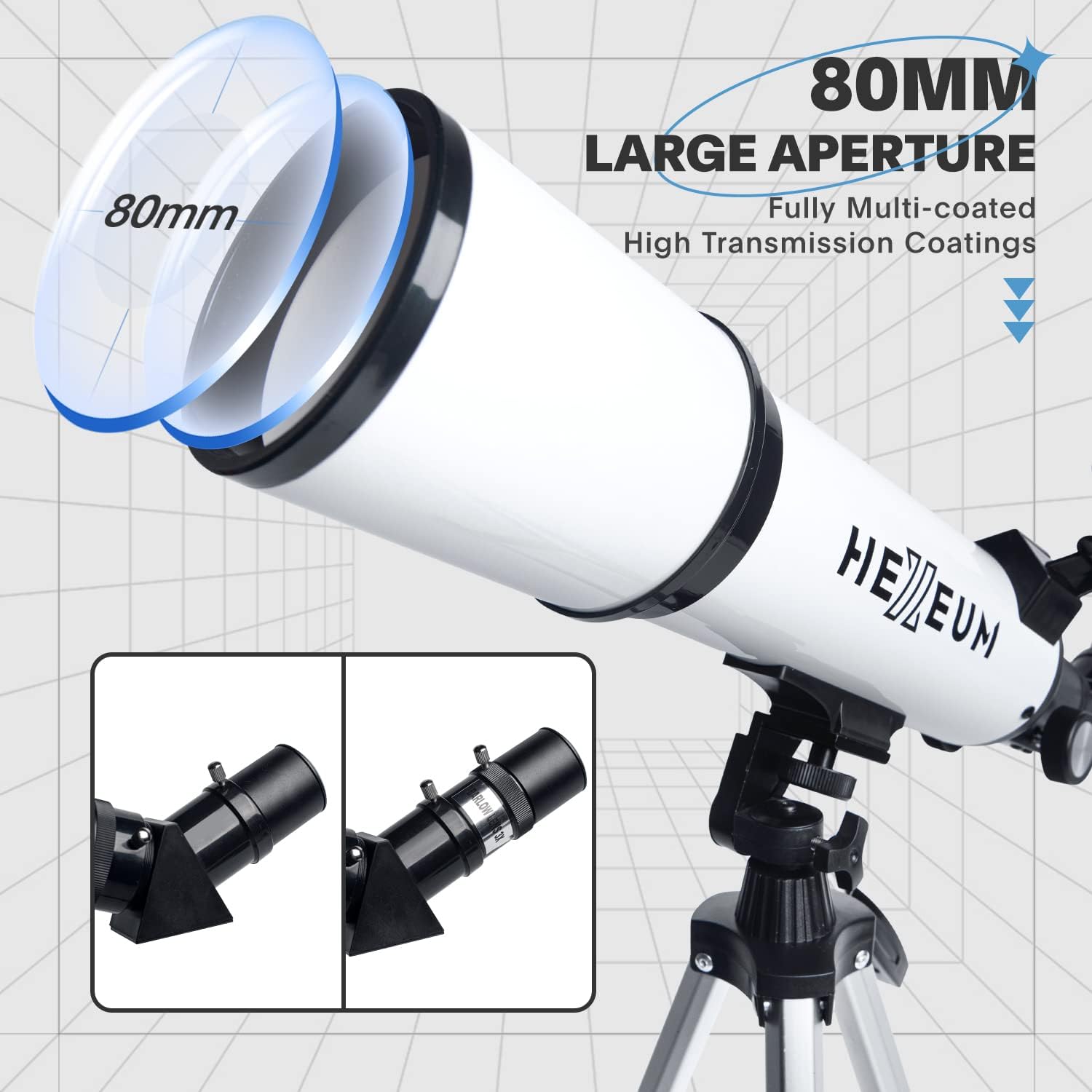 Detalle 2 de Koolpte Telescope 80mm