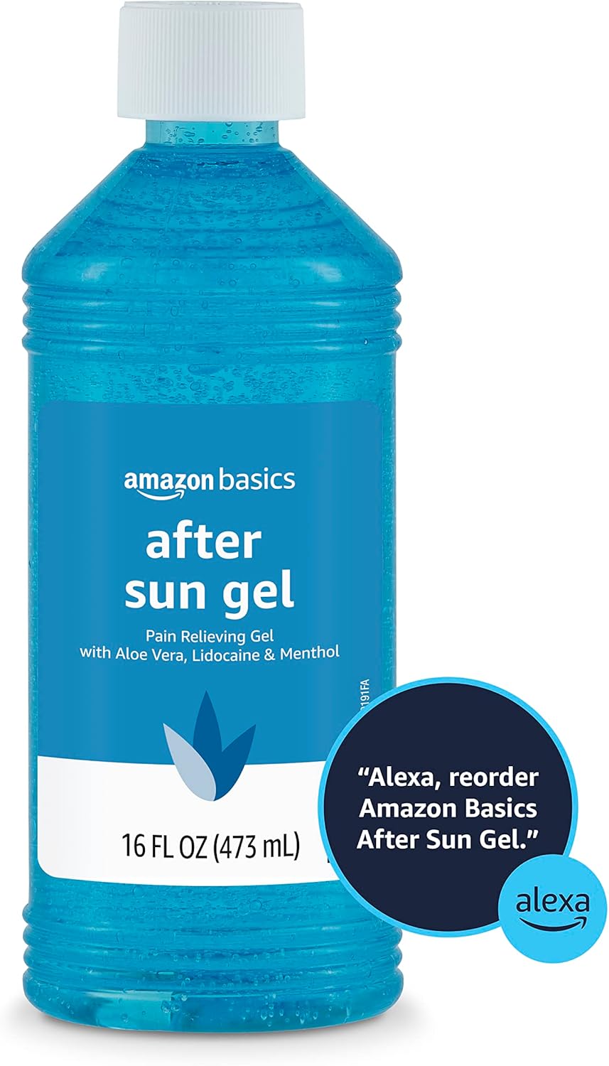 Thumbnail 5 de Solimo After Sun Gel with Aloe, Lidocaine and Menthol (16 fl oz)