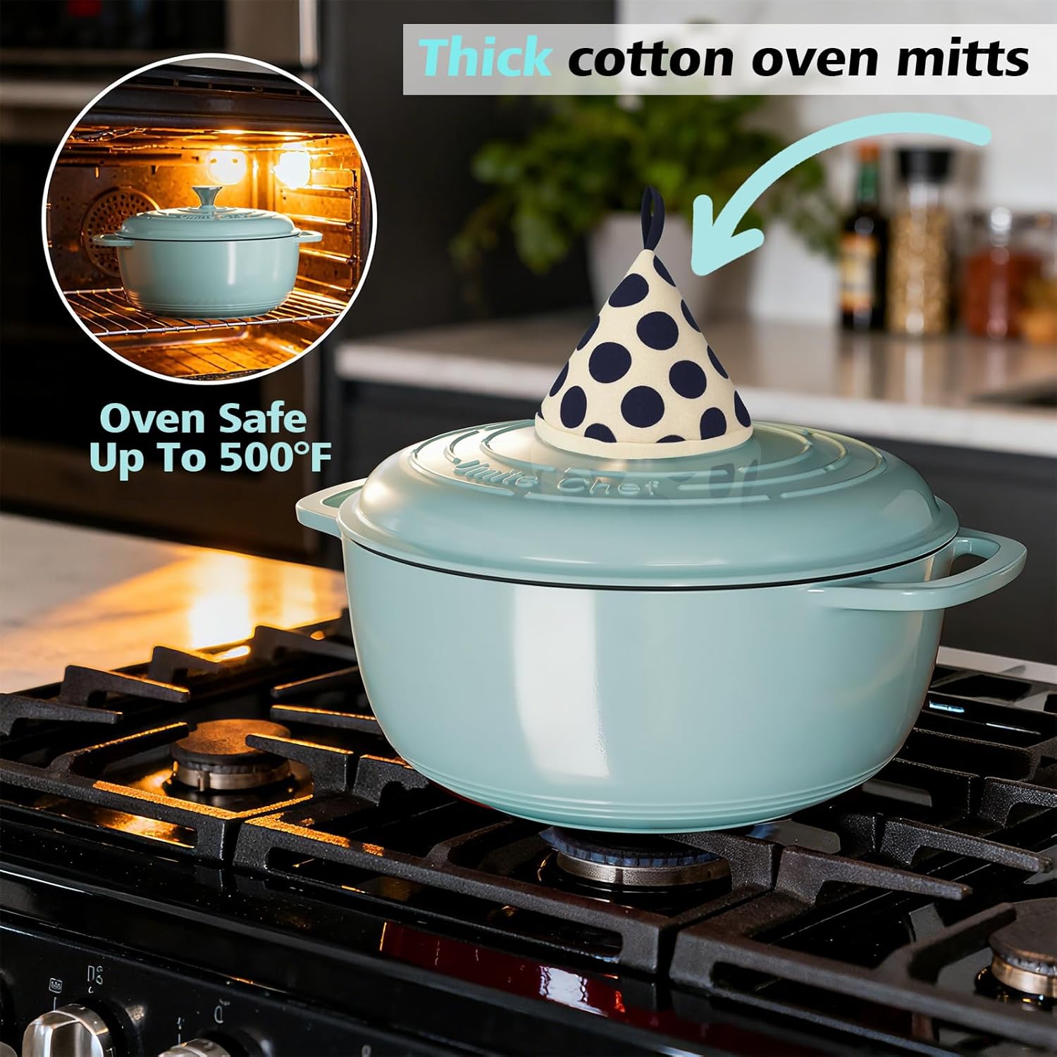 Thumbnail 6 de Umite Chef 6QT Dutch Oven
