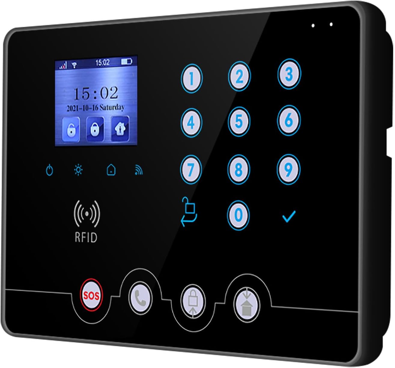 Thumbnail 6 de Wolf Guard W4Q-X WiFi 4G kit sistema di allarme antifurto per casa, app Smart Life e controllo remoto