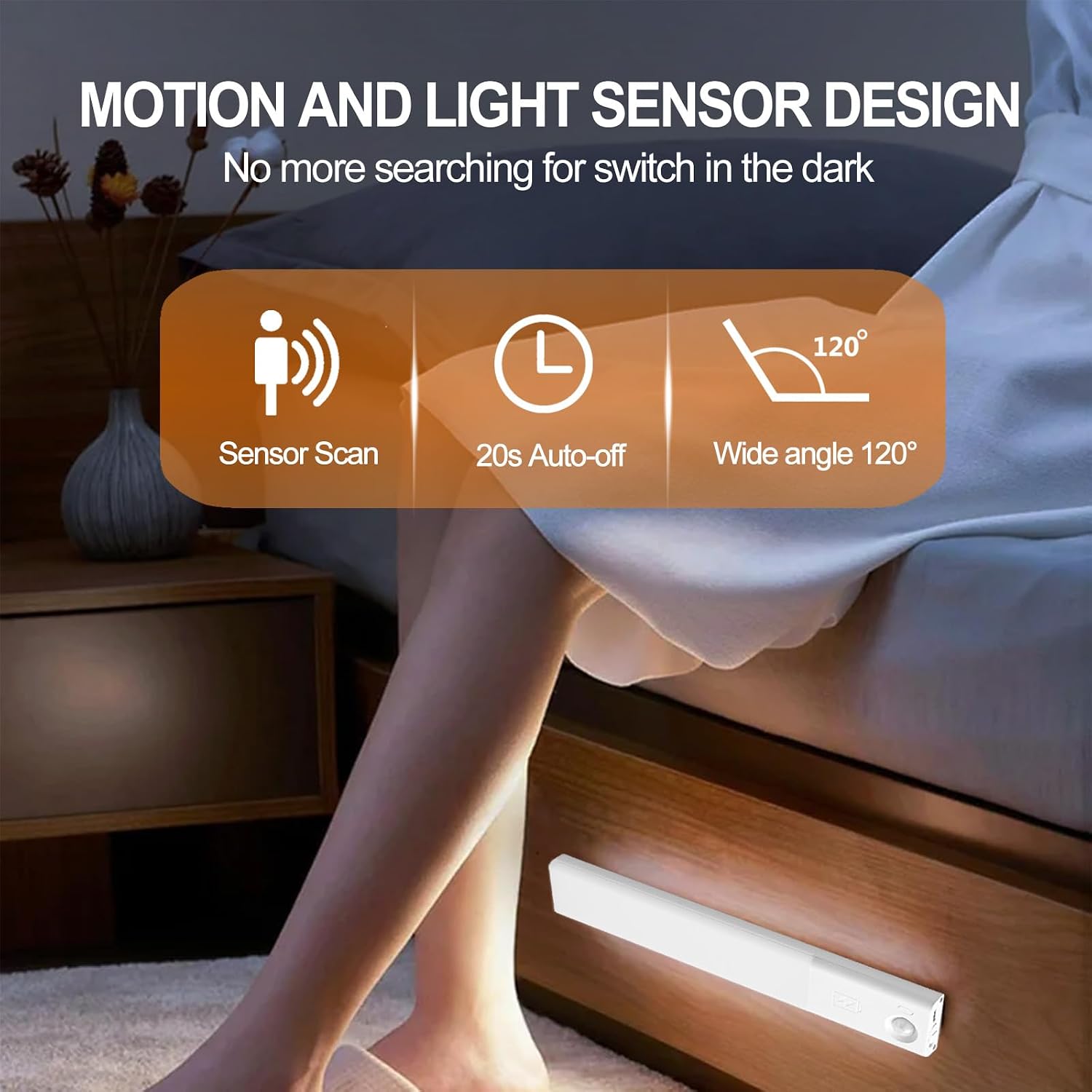 Detalle 2 de Voinee Care Under Cabinet Lights 4 pack