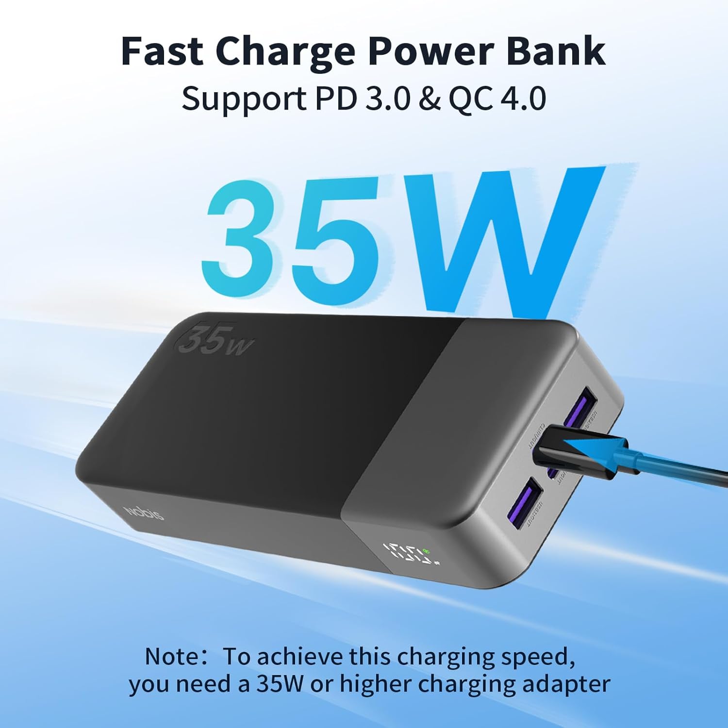 Thumbnail 1 de NOBIS Power Bank 20000mAh ricarica rapida 35W