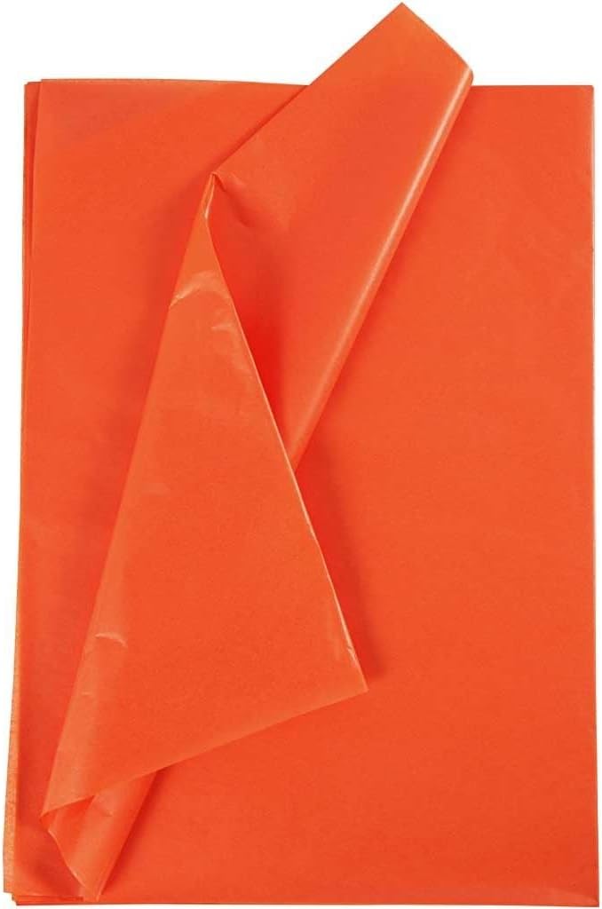 Detalle de Creavvee Seidenpapier B‑weiß, 25 Blatt – 50 × 75 cm, One Size