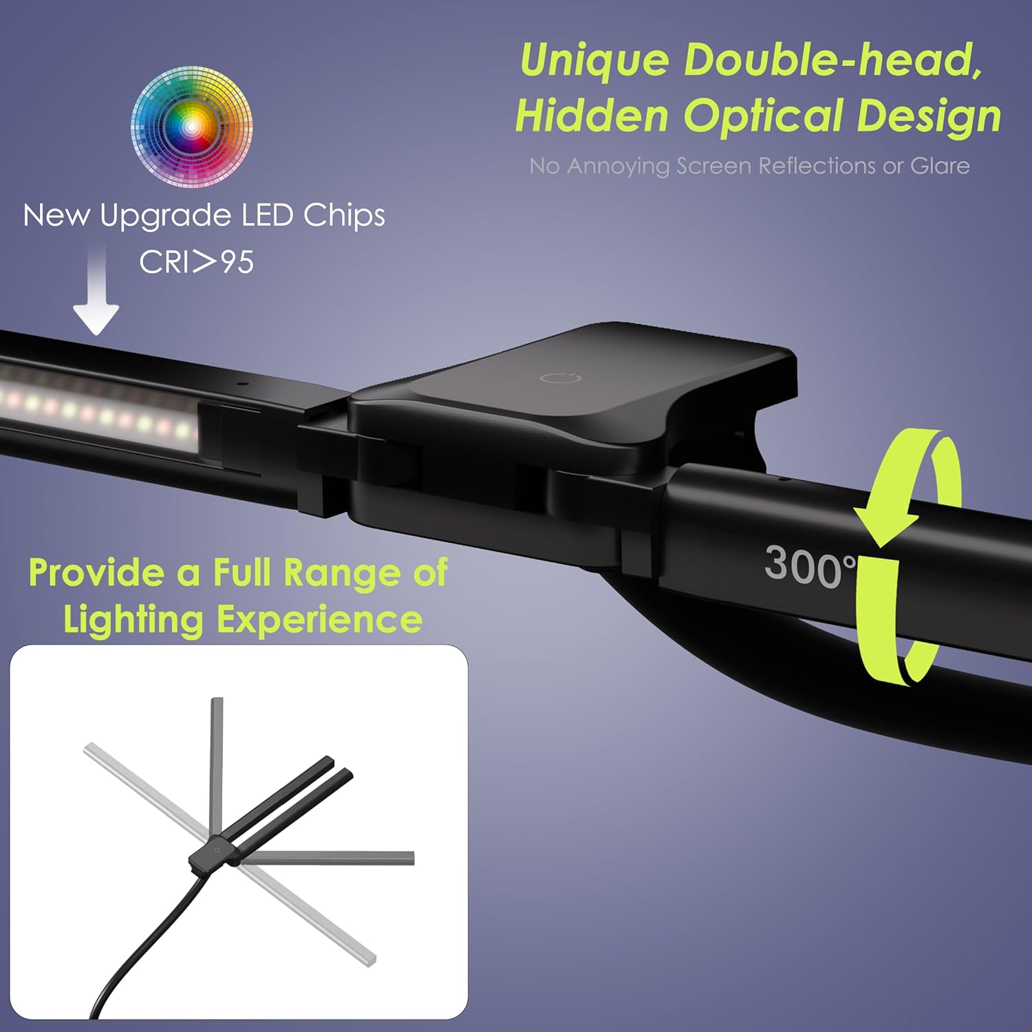 Thumbnail 2 de EYOCEAN Schreibtischlampe 72 cm LED Tageslichtlampe