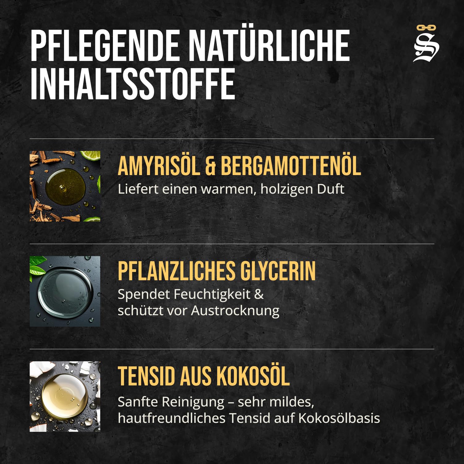 Detalle de Störtebekker Premium Shampoo Bar Sandelholz – 100 g