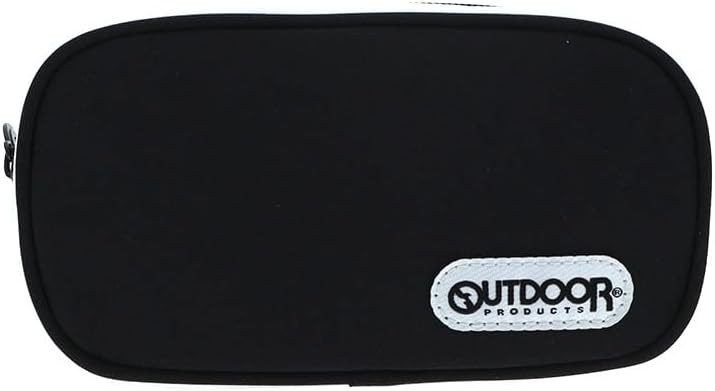 Detalle de サンスター文具 OUTDOOR PRODUCTS ペンケース ジャージ素材・リブ切替の大きめシングルルーム