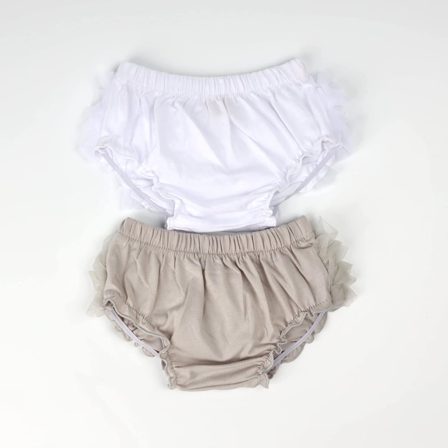 Detalle 2 de HOOLCHEAN Baby Girls Frilly Nappy Covers 0-24 months