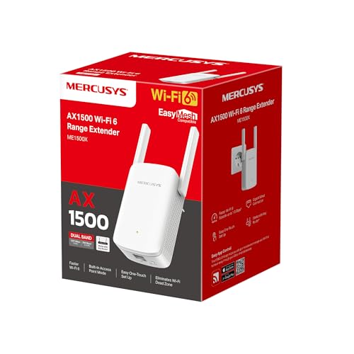 Thumbnail 7 de MERCUSYS ME1500X Ripetitore Wi‑Fi 6 AX1500Mbps | Dual‑Band, Porta Gigabit