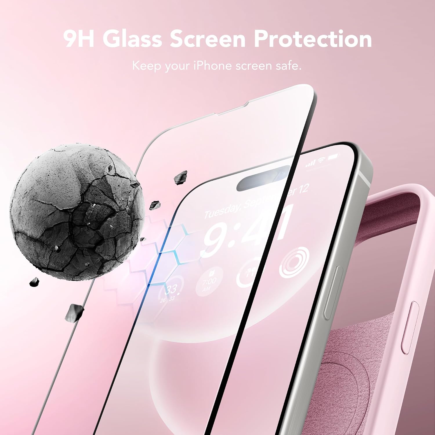 Detalle 2 de GONEZ iPhone 15 Pro Max Silicone Case 6.7"