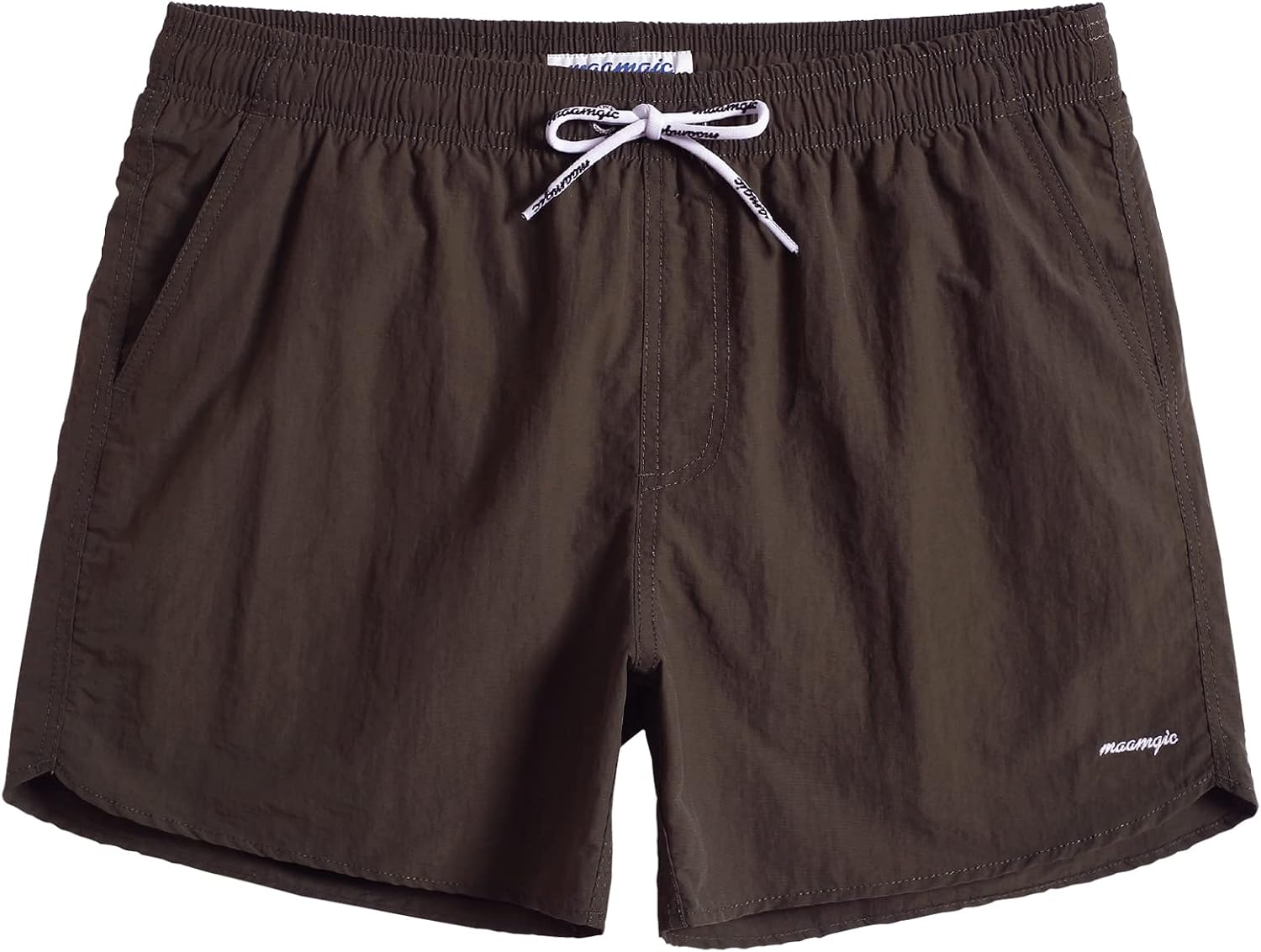 Detalle de maamgic Men's Swim Trunks 5" Quick Dry with Mesh Lining