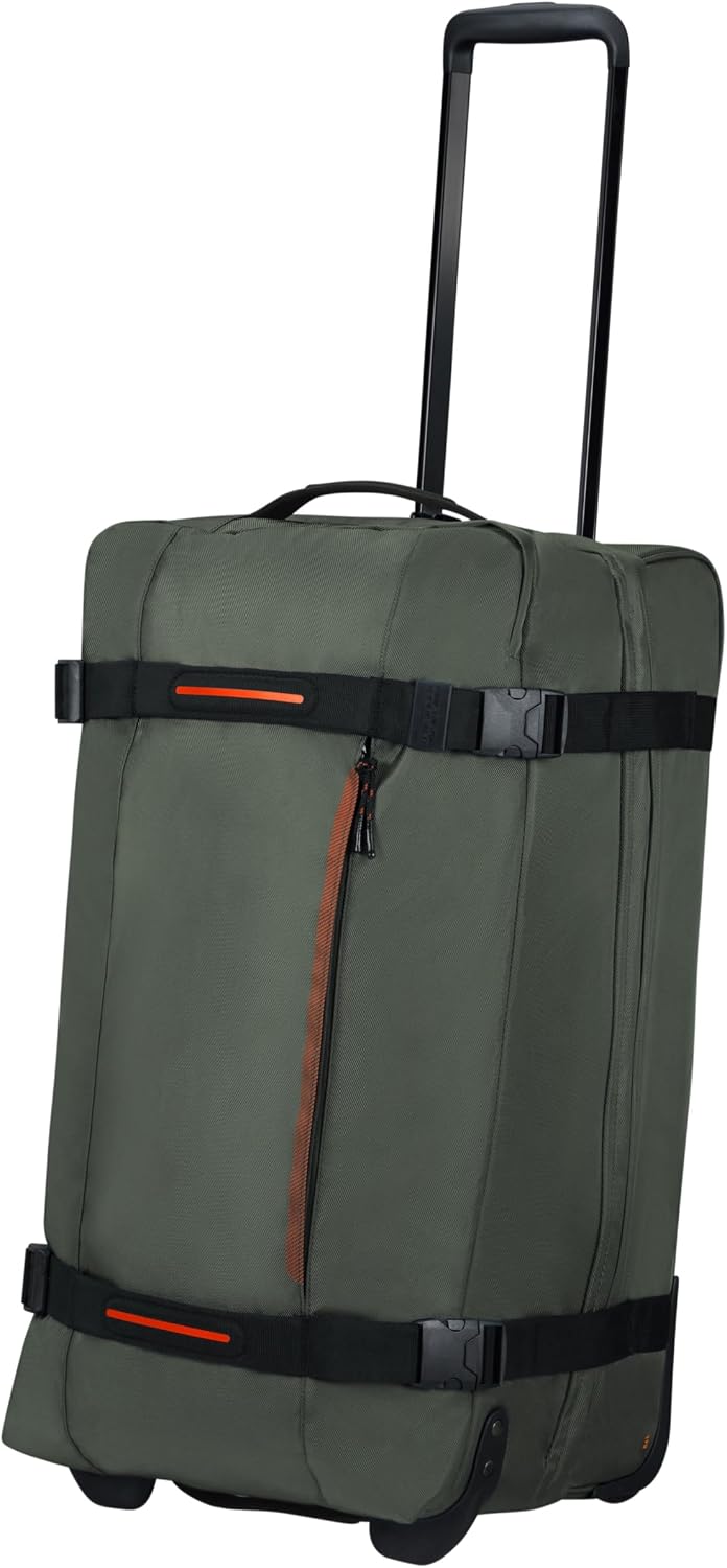 Thumbnail 5 de American Tourister Urban Track: Borsa da viaggio rigida con 2 rotelle, 68 cm, 84 L, Dark Khaki