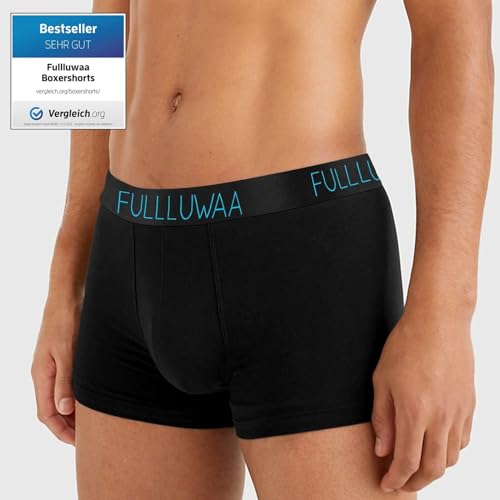 Thumbnail 1 de Fullluwaa Calzoncillos Hombre (Pack de 8) – Algodón Elástico, Diseño Duradero y Sin Etiquetas