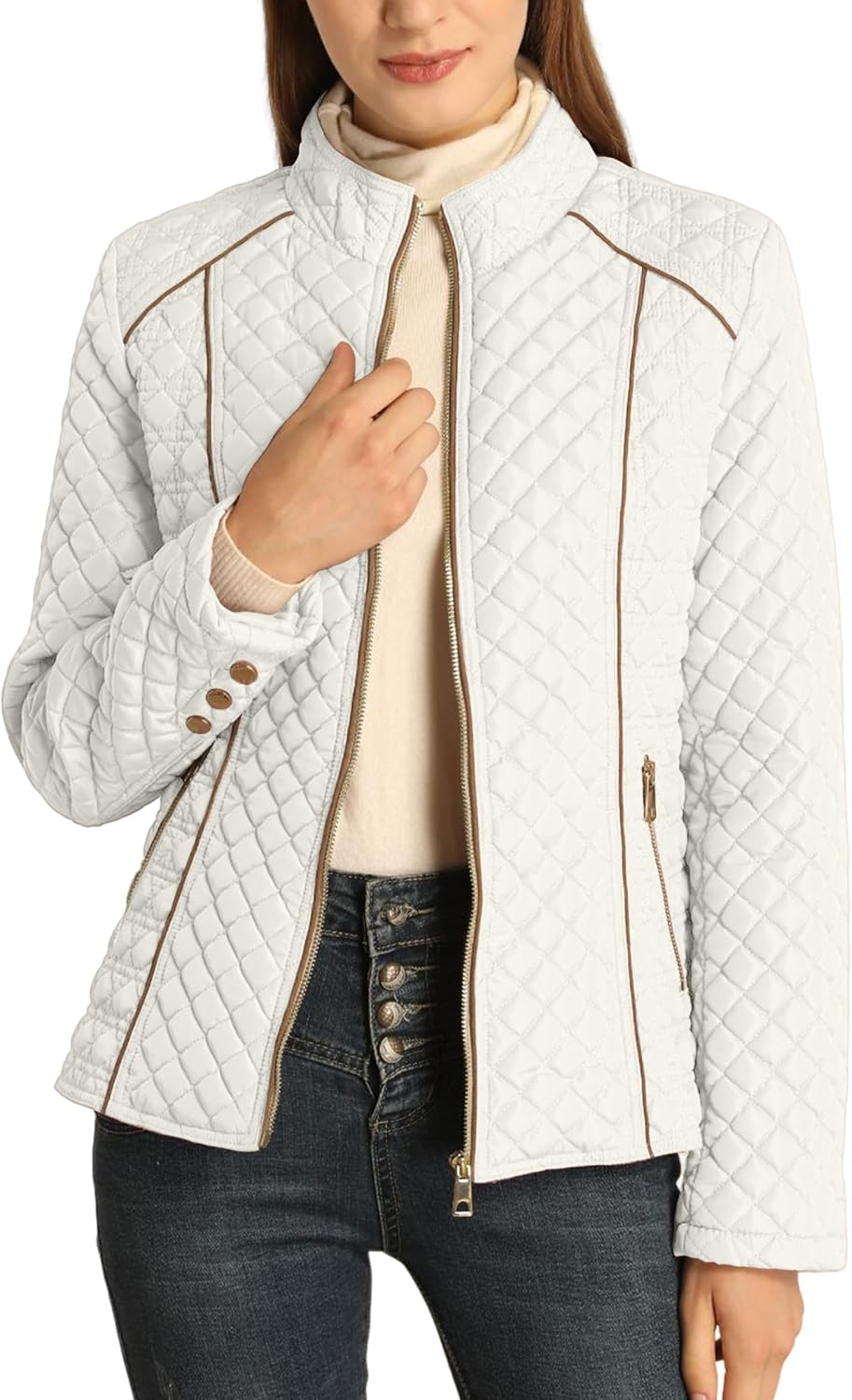 Thumbnail 5 de Bellivera Women's Quilted Puffer Jacket đŹ