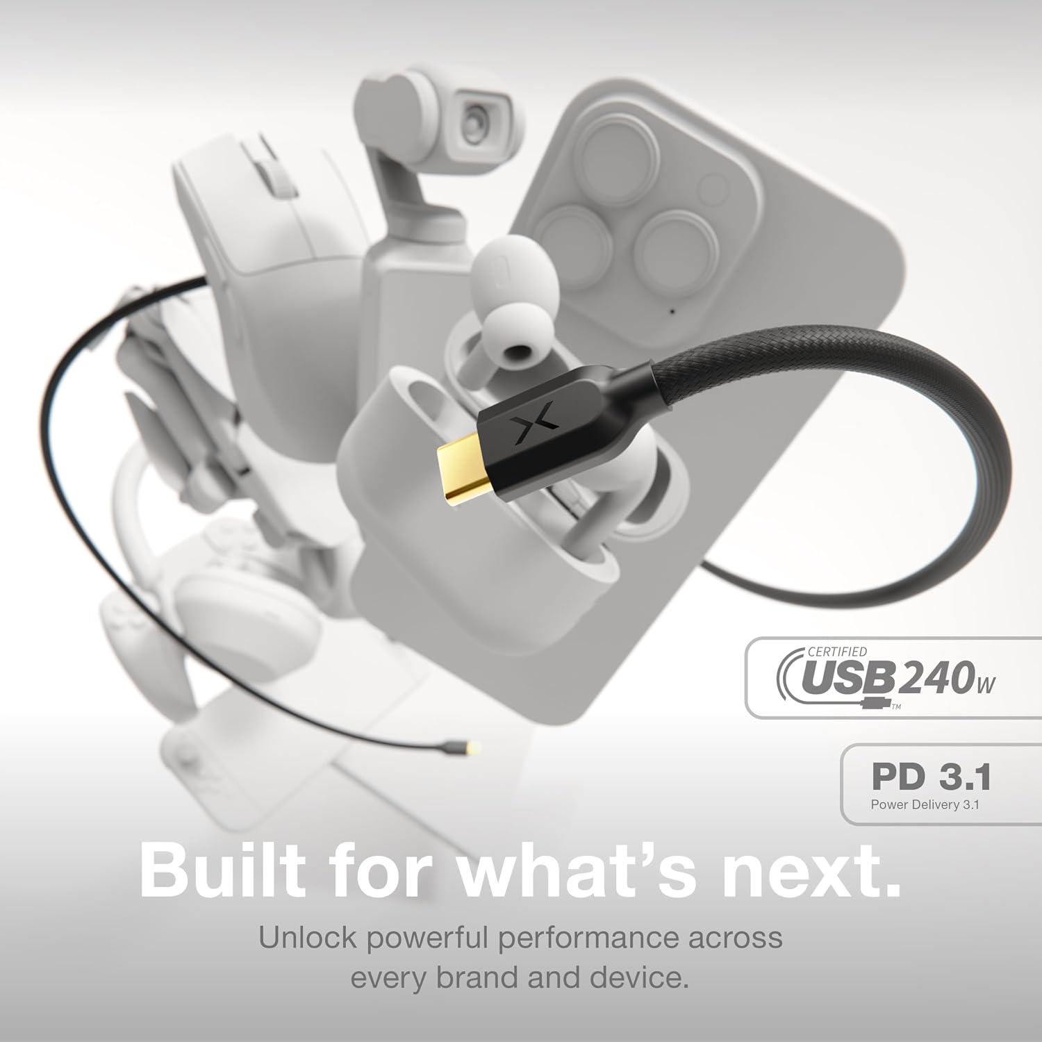 Thumbnail 1 de NOCO XGrid XC2 240W USB-C Cable
