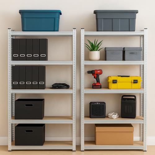 Thumbnail 1 de T-LOVENDO.ES Estantería metálica 180x90x40cm 📦