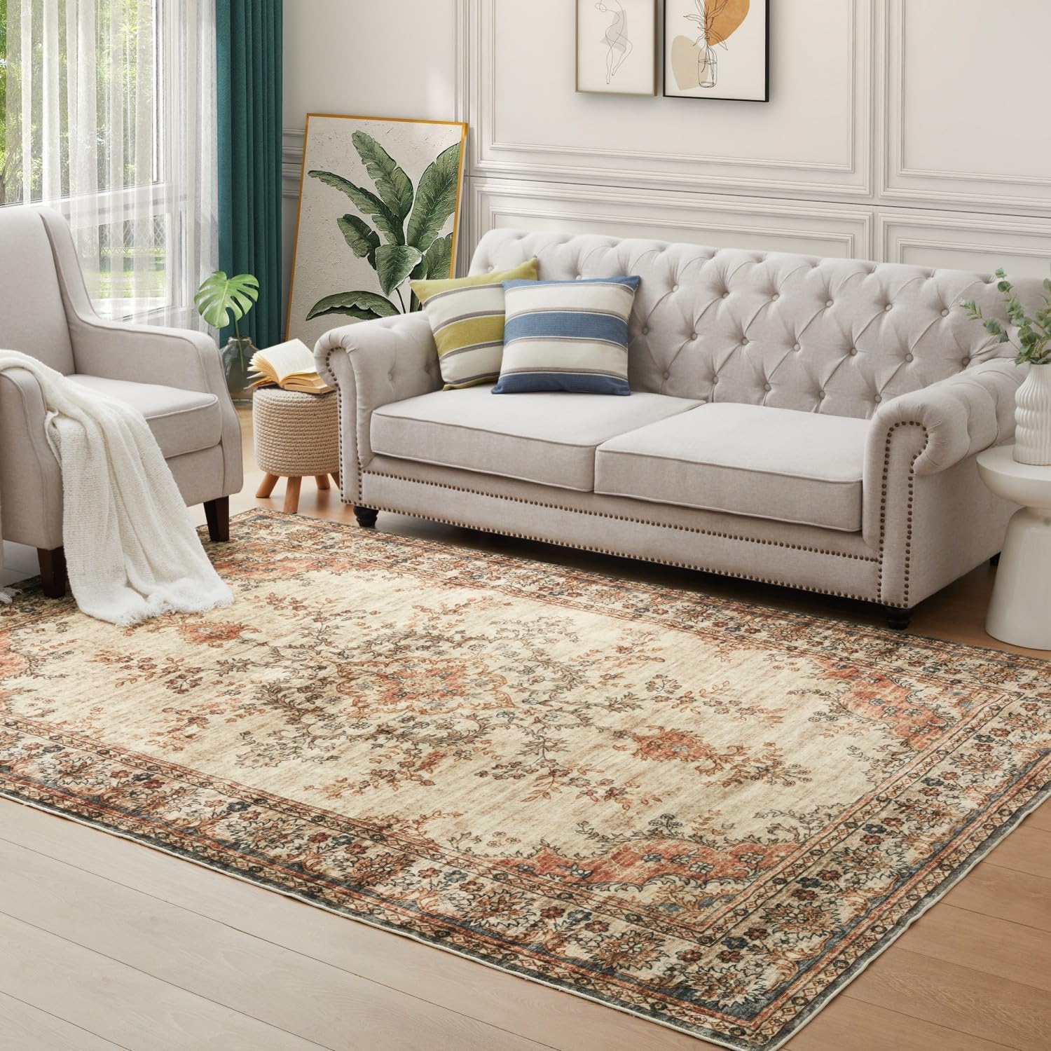Detalle 1 de Cashmere style rug 160x230 cm