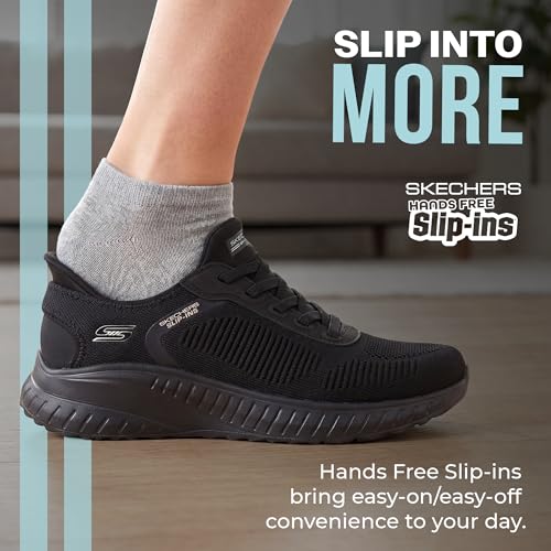 Thumbnail 5 de Skechers Femme Bobs Squad Chaos Current Muse Slip-In ENTRAINEUSE, noir textile, taille 38
