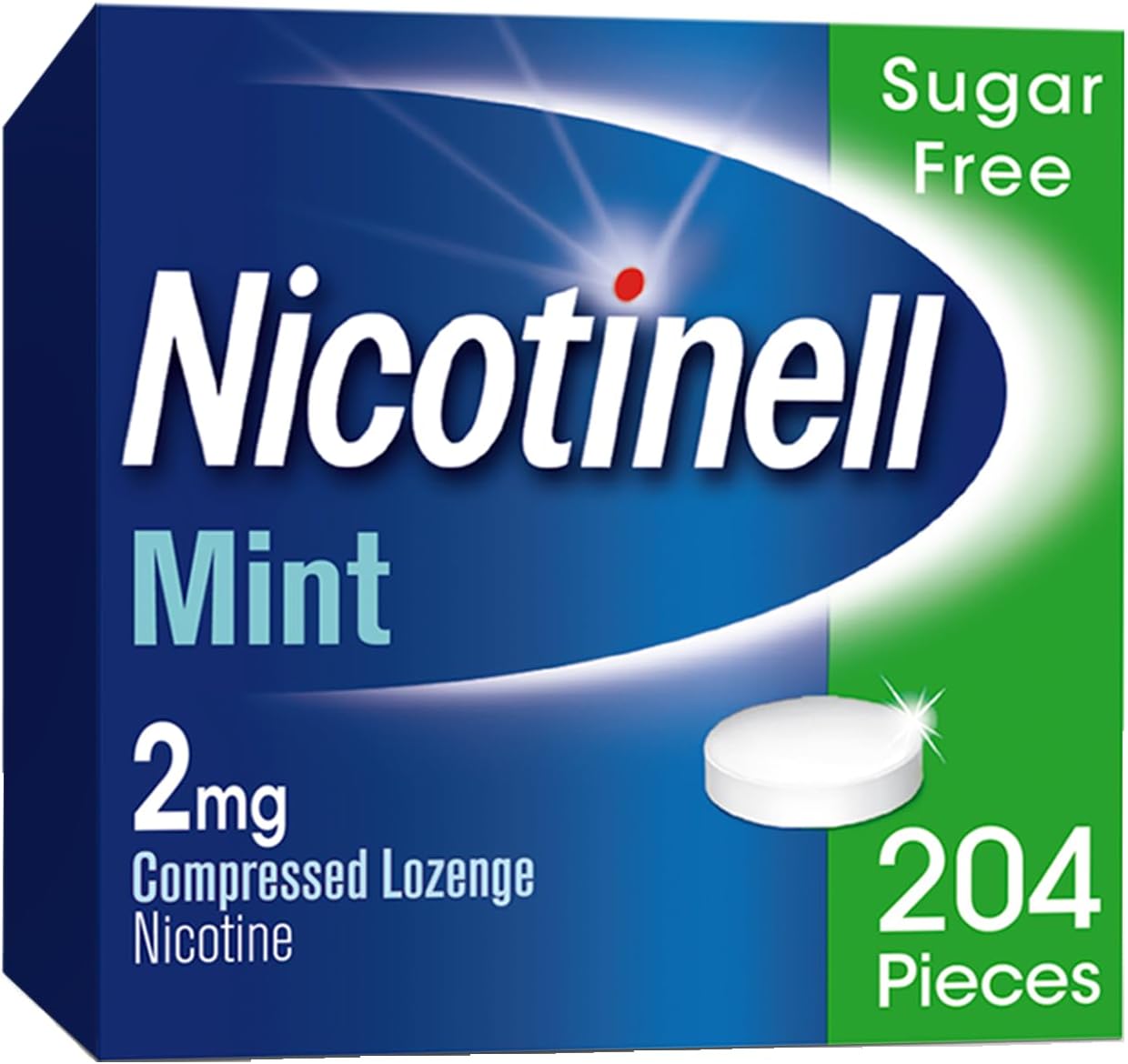 Detalle de Nicotinell Mint 2 mg lozenges 204 pack 🍬