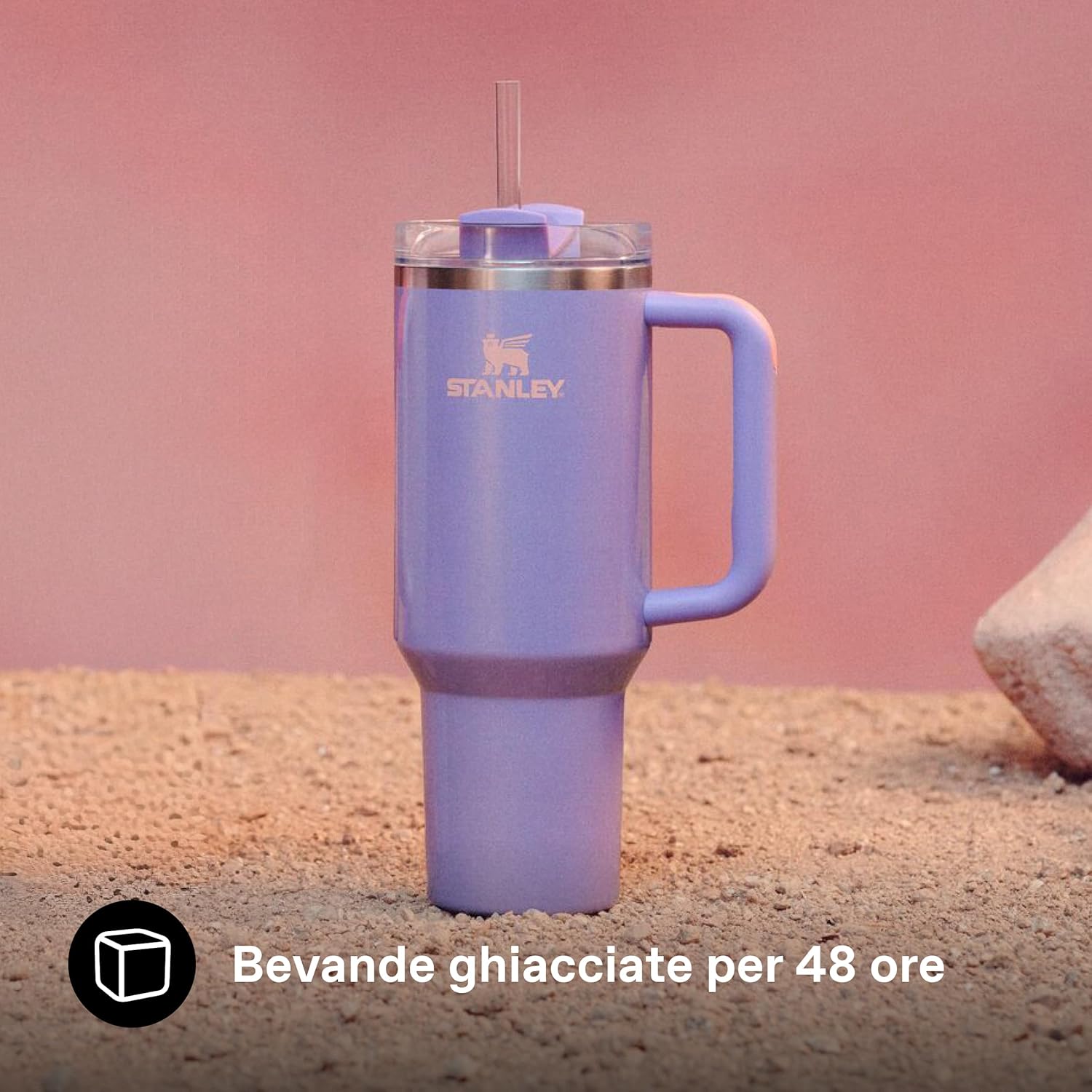 Thumbnail 4 de STANLEY 1913 Quencher H2.0 FlowState Borraccia 1.2L – Freddo fino a 11 ore, ghiaccio fino a 48 ore, senza BPA, Periwinkle Shimmer