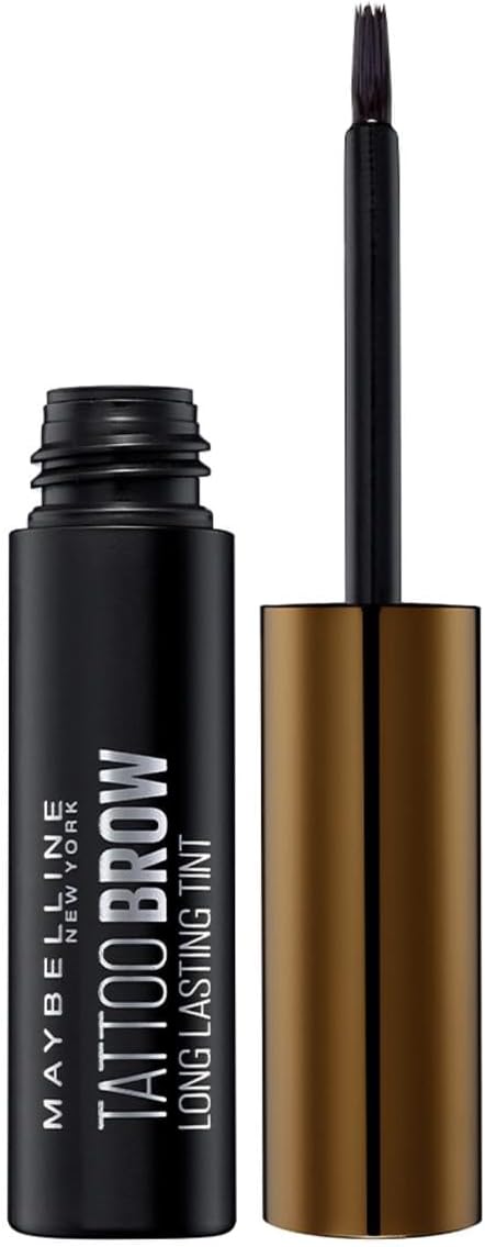 Detalle 2 de Maybelline New York Tinta Sopracciglia Semipermene Tattoo Brow Peel-Off, Medium Brown (02) – 4,6 g