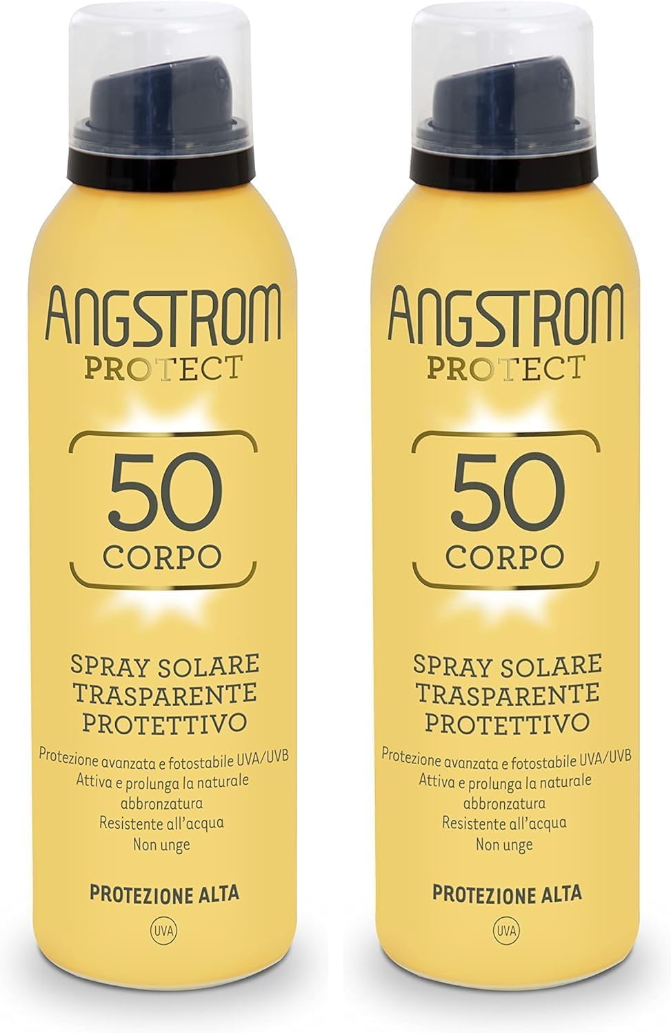 Detalle de Angstrom Protect Spray Solare Trasparente SPF 30, 200 ml — protezione efficace e assorbimento immediato