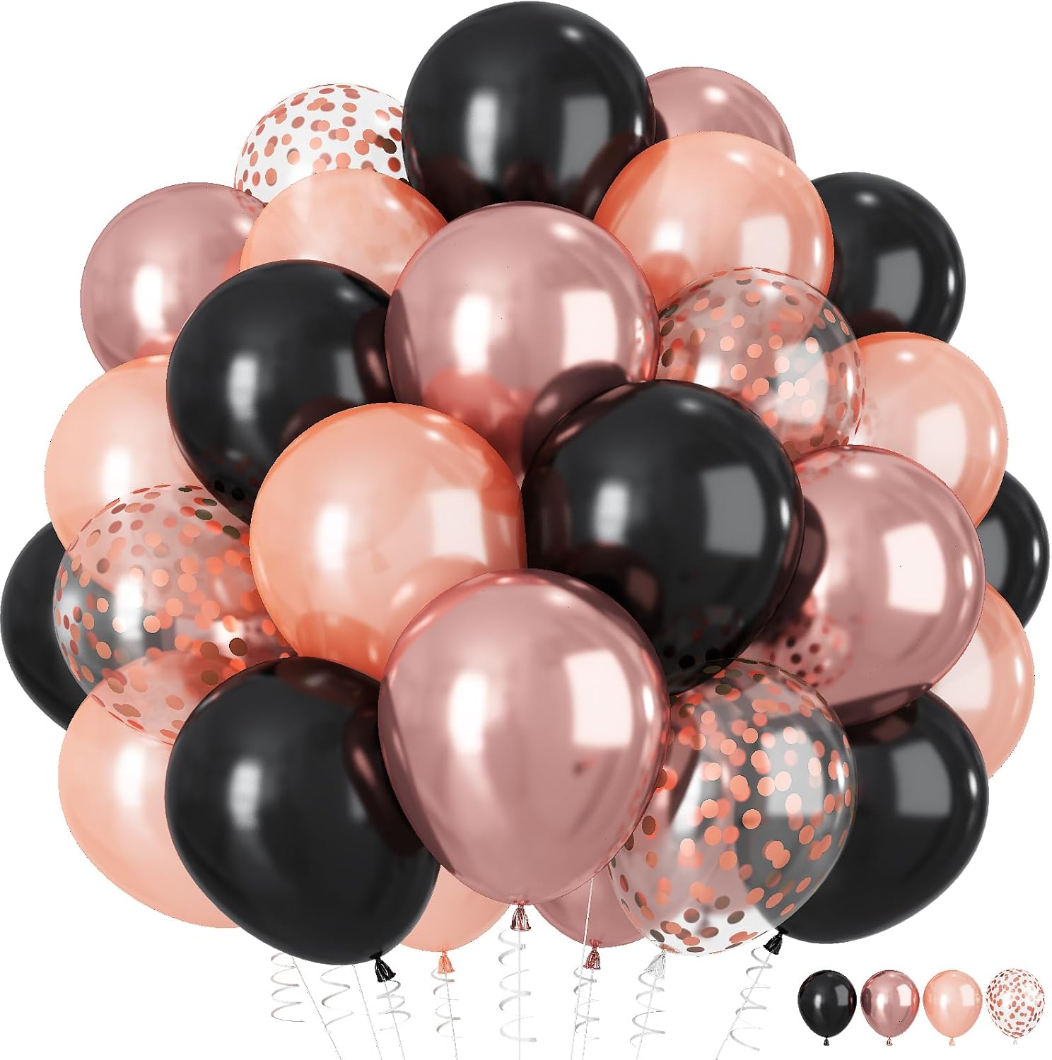 Thumbnail 4 de HILAVO Cow Print Balloons – 12-Inch Cowboy Theme Latex Assortment (35 pcs) for Rodeo, Baby Shower, Farm & Western Parties
