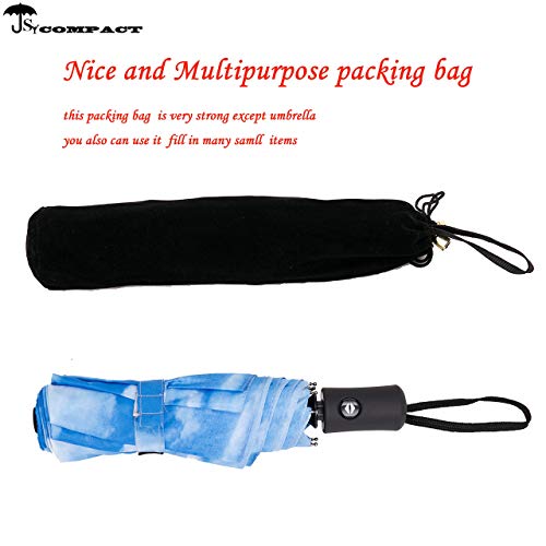 Thumbnail 2 de SY COMPACT Travel Umbrella Windproof Automatic Unbreakable UV Protection