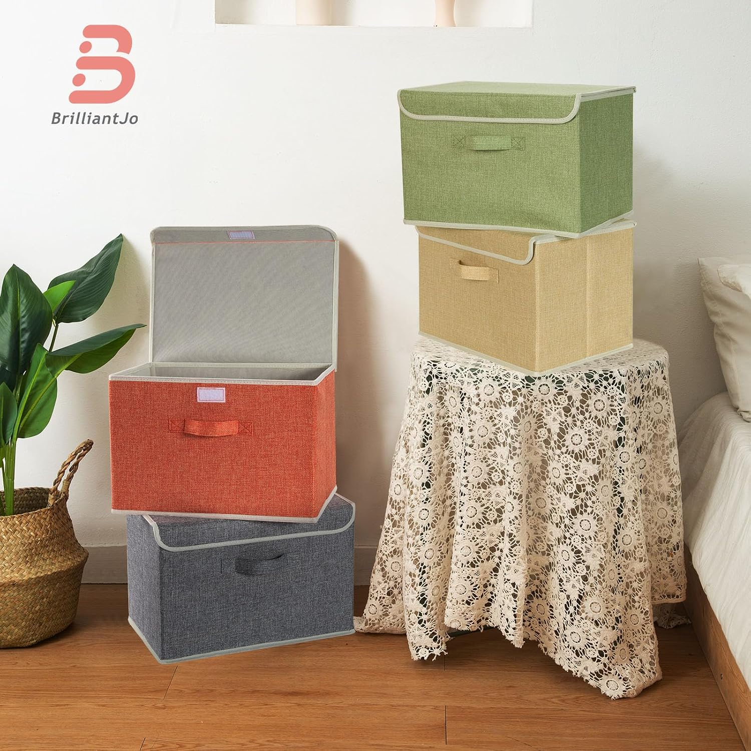 Thumbnail 6 de BrilliantJo Aufbewahrungsboxen Set 38 x 25 x 25 cm