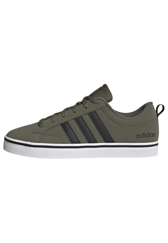 Detalle de Adidas Hombre Vs Pace 2.0 Shoes – Olive Strata/Core Black/Cloud White, talla 47 1/3 EU