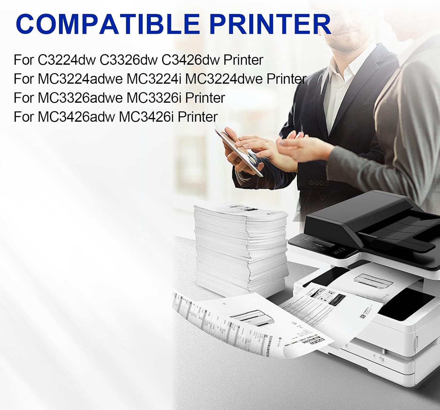 Detalle 2 de Duhaink BHC321 1BK Black Toner Cartridge, C3210K0, 1-Pack