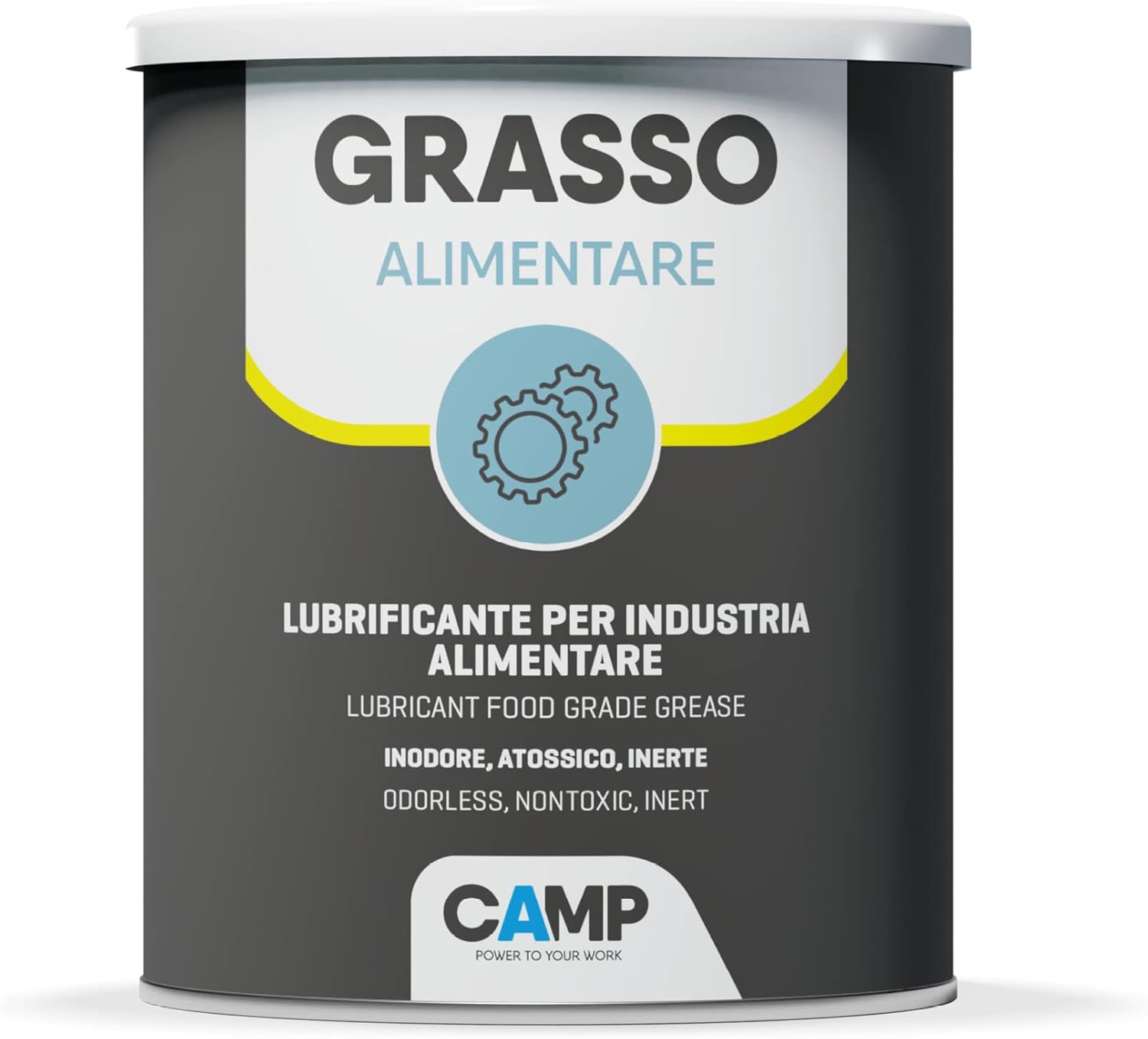 Detalle 1 de Camp GRASSO ALIMENTARE – Grasso lubrificante inodore per macchine alimentari, 150 ml