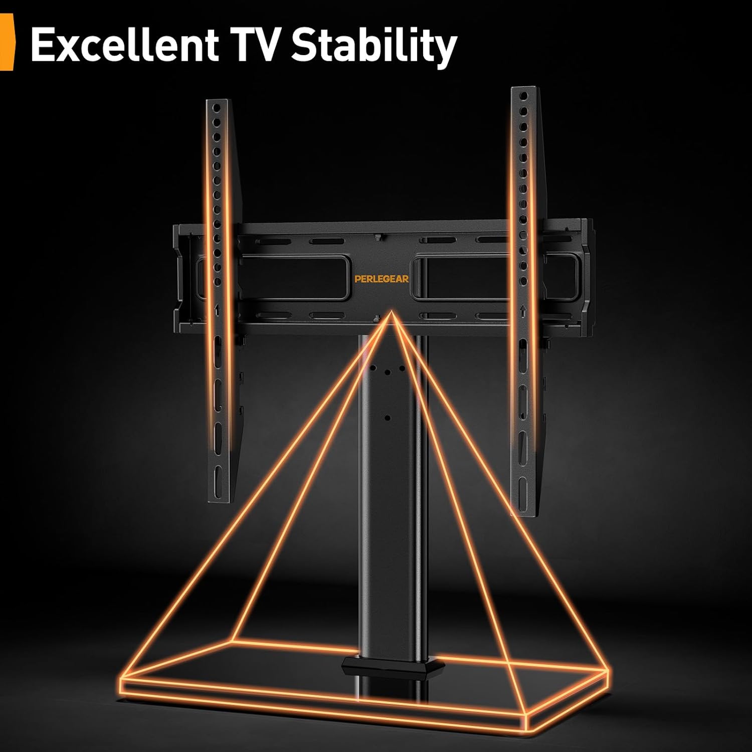 Thumbnail 3 de Perlegear Universal Swivel TV Stand 40 kg