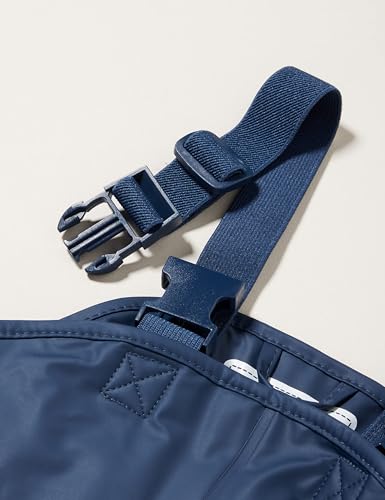Detalle 1 de Playshoes Matschhose Größe 104, marine, mit Fleecefutter und verschweißten Nähten