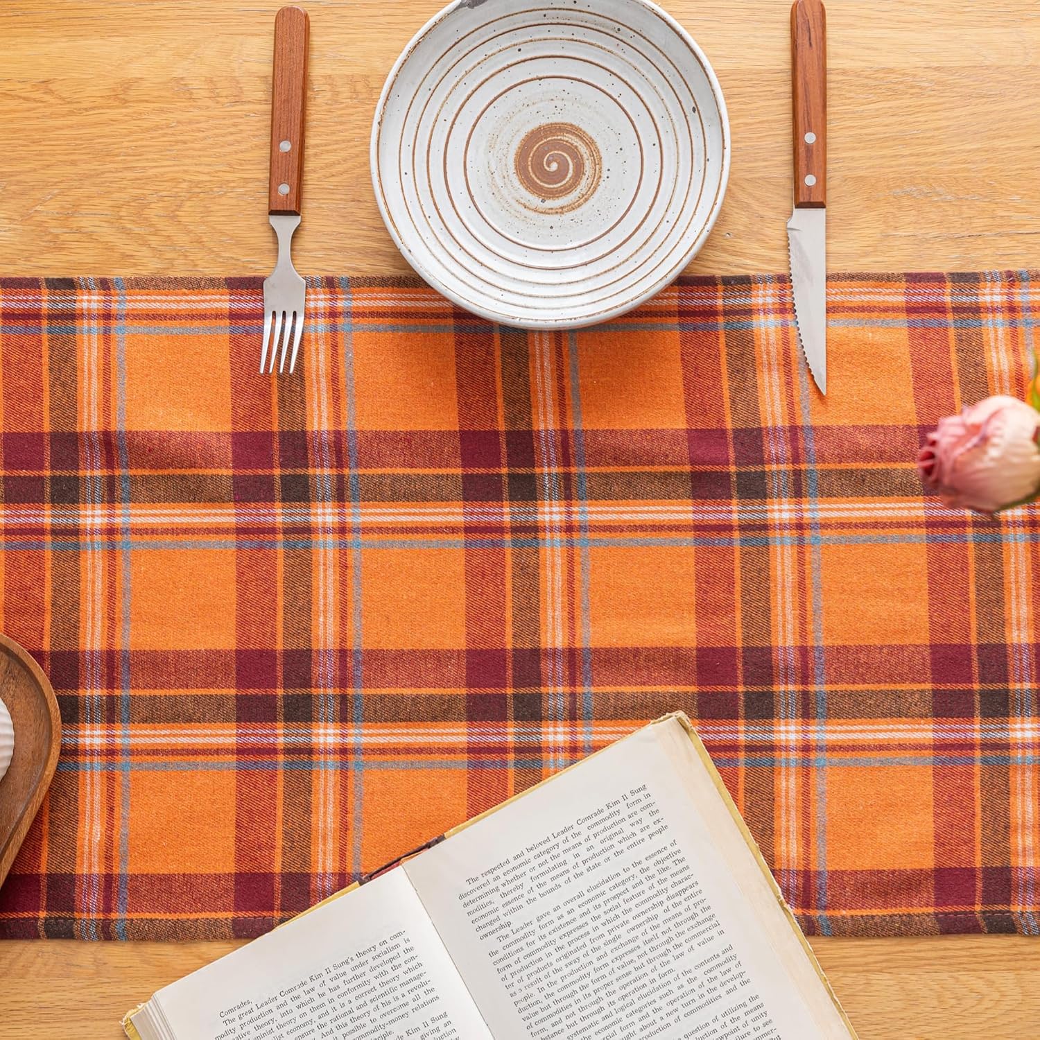 Detalle 2 de AQOTHES Table Runner 100% Polyester
