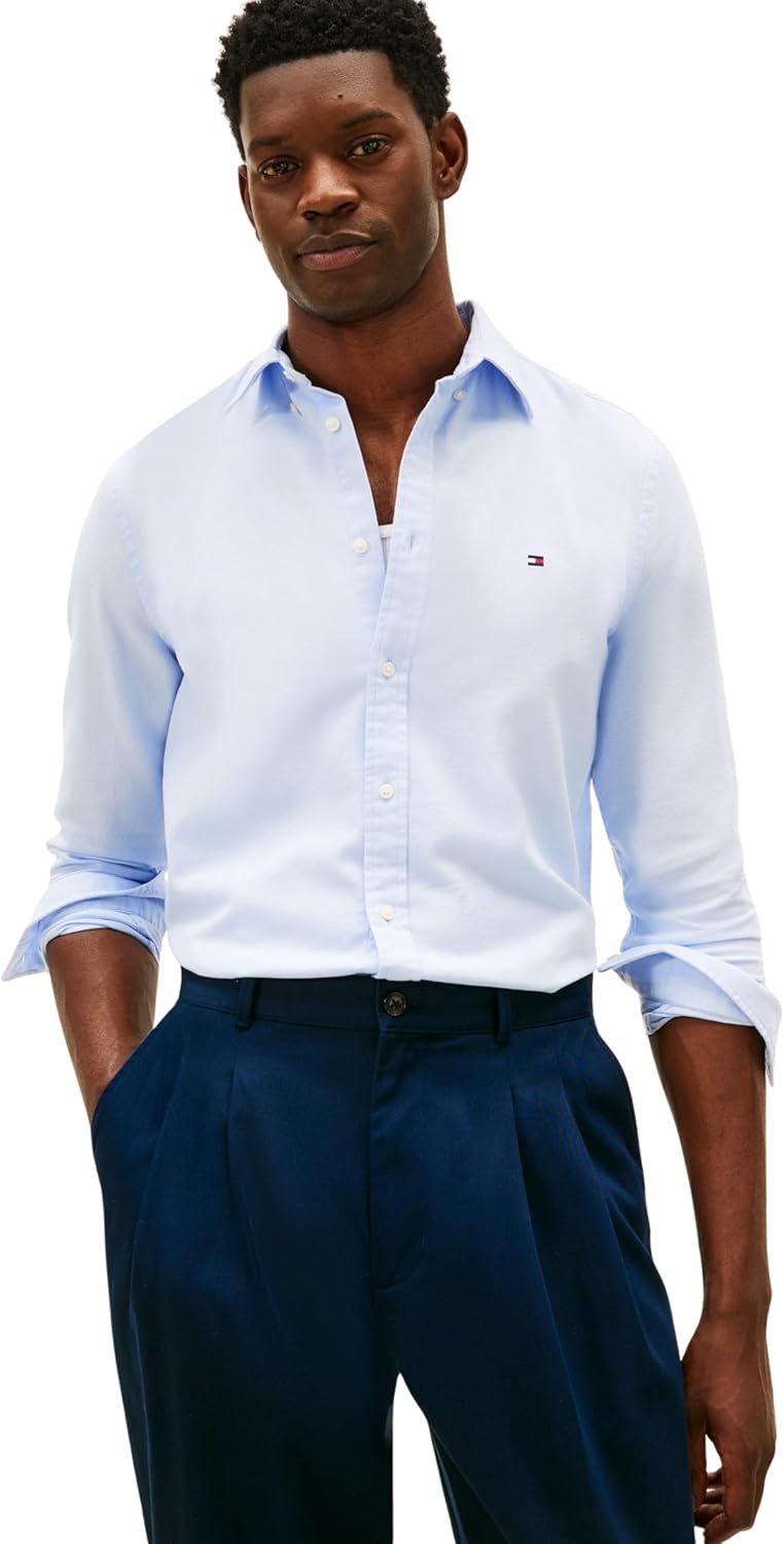 Thumbnail 6 de Tommy Hilfiger Men’s Flex Dobby SF Shirt (MW0MW41684) long-sleeve