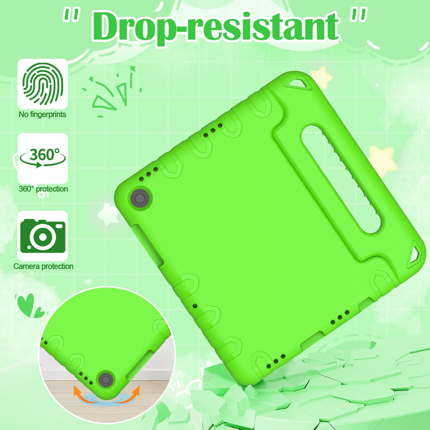 Detalle 2 de SINSO Case for Samsung Galaxy Tab A11+ Plus 11 Inch 2025 / A9+ Plus 11 Inch 2023