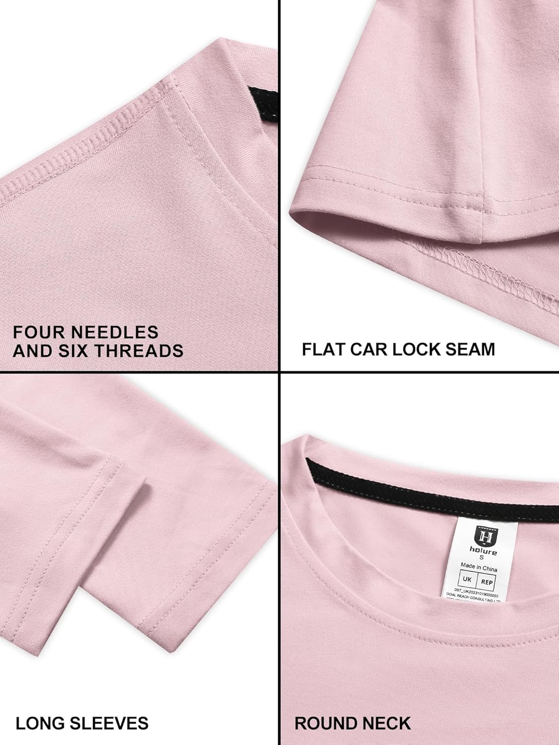 Thumbnail 4 de Damen Baumwolle Langarm-Top im Basic-Stil – 3er oder 5er Pack, Classic-Fit