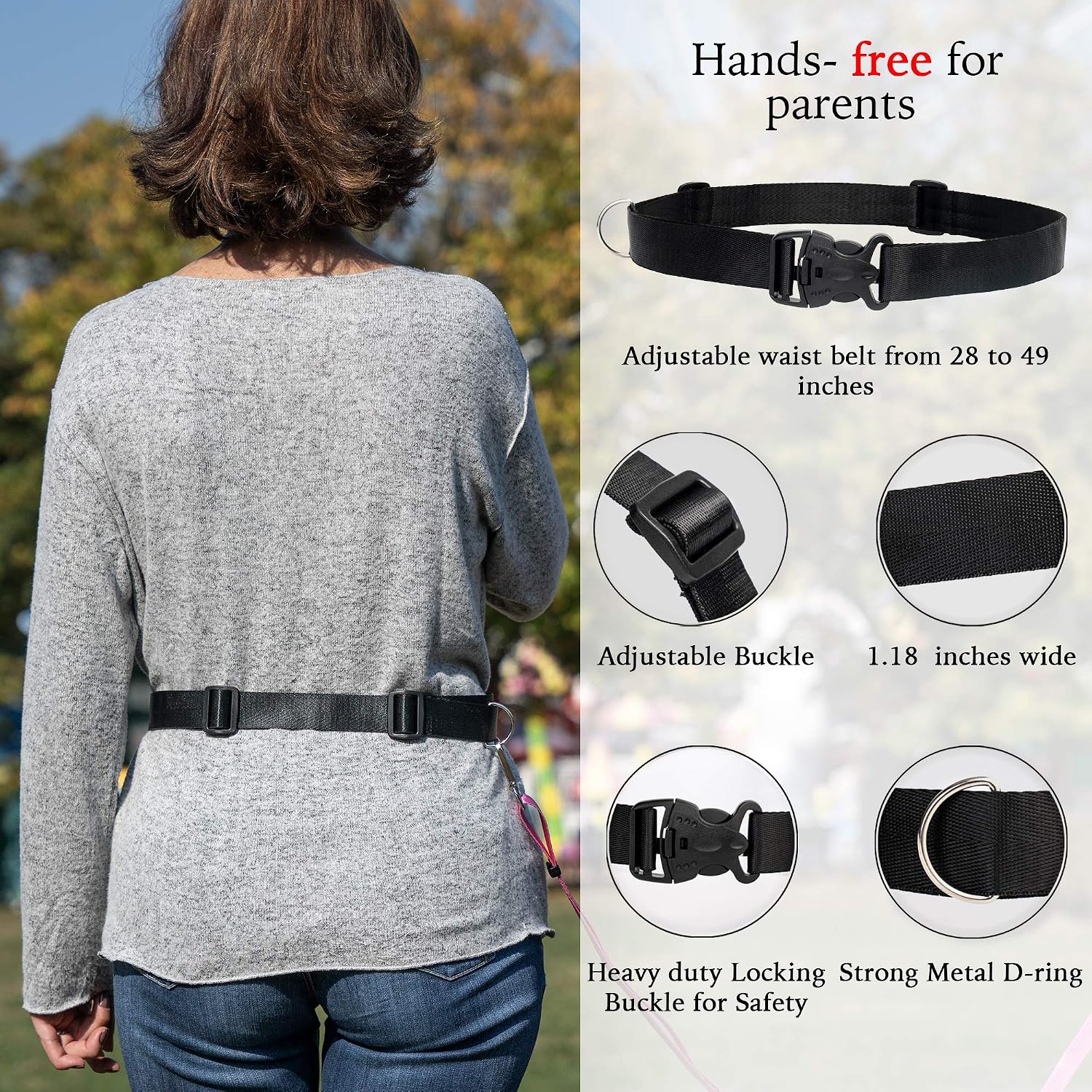 Detalle 1 de HappyVk Toddler Harness with Leash