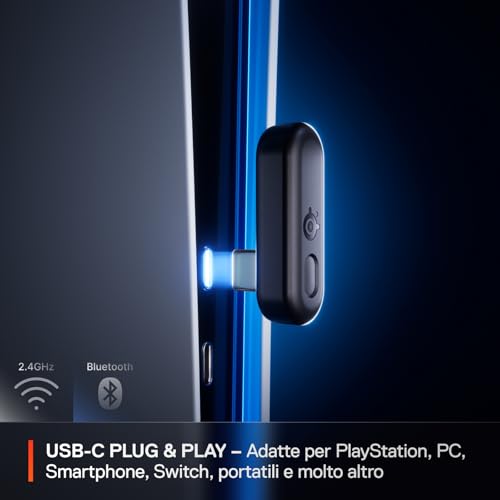 Thumbnail 6 de SteelSeries Arctis Nova 3P: cuffie wireless multi‑piatto per giochi con controllo via app