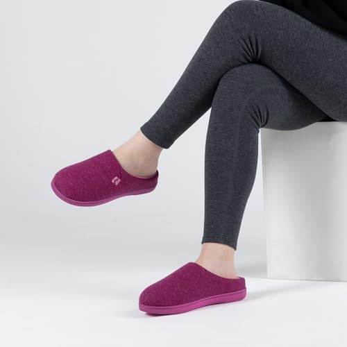 Thumbnail 1 de RockDove Women's Original Two-Tone Memory Foam Slipper (Rose Carmine, 5/6)