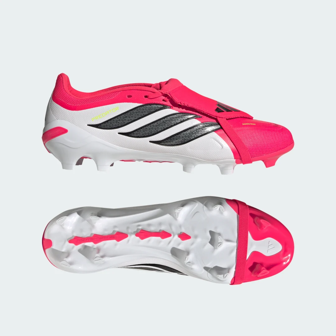 Detalle de Adidas Predator League: bota de fútbol para césped natural seco con lengüeta plegable