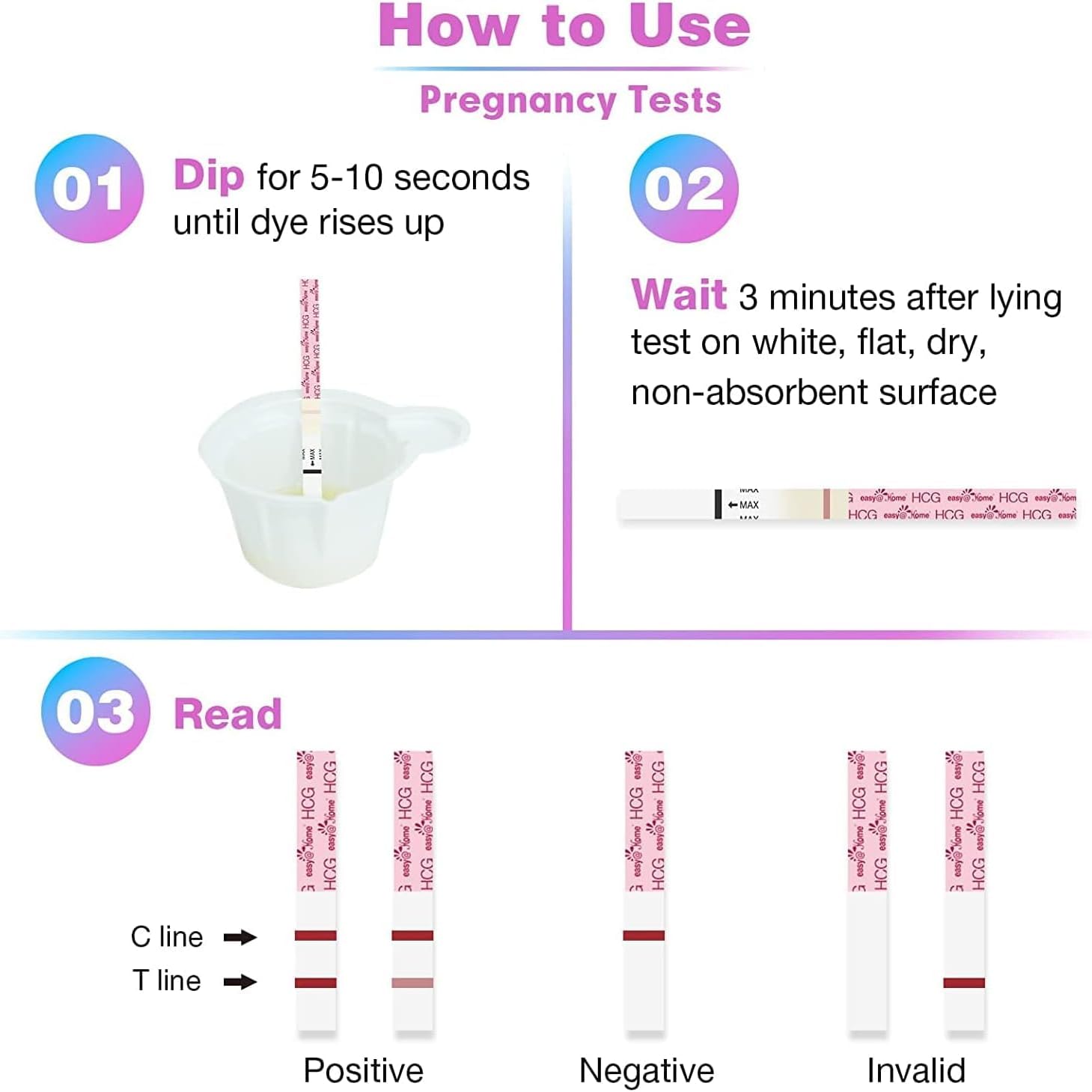 Thumbnail 6 de Easy@Home Ovulation and Pregnancy Test Kit 40+10
