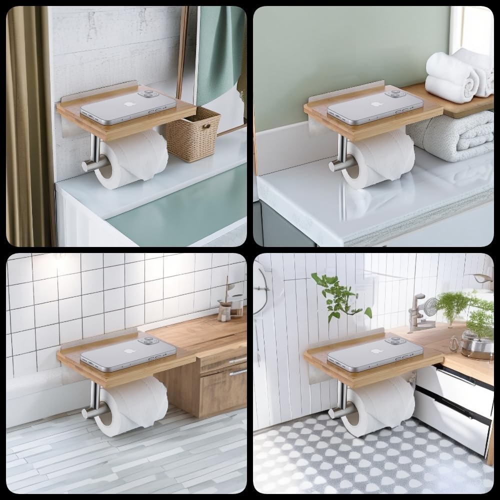 Thumbnail 6 de HomeHeng H98903BN Porte-rouleau 180 mm 🚽