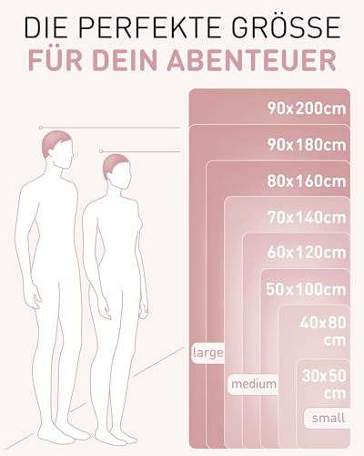 Detalle de Fit-Flip Microfaser Handtücher: Kompakt, saugstark und pflegeleicht