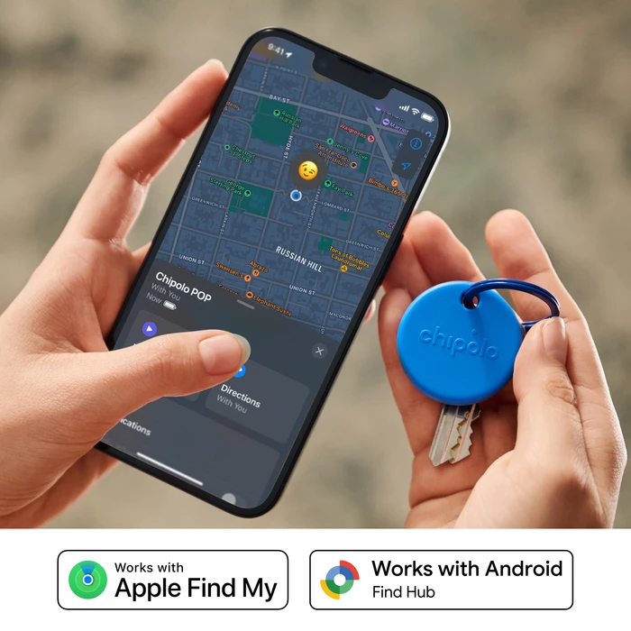 Thumbnail 7 de Chipolo POP 4er-Pack (Schwarz, Weiß, Rot, Blau) – Bluetooth-Tracker für Apple & Android
