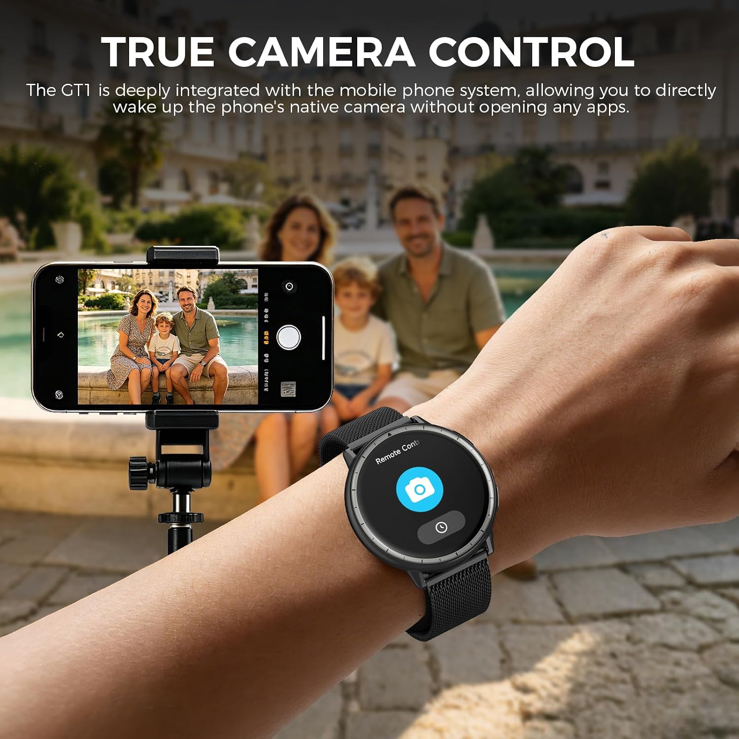 Thumbnail 3 de GPS Smart Watch for Men GT1 with 1.32" AMOLED, 110 Sports Modes and Bluetooth Calls