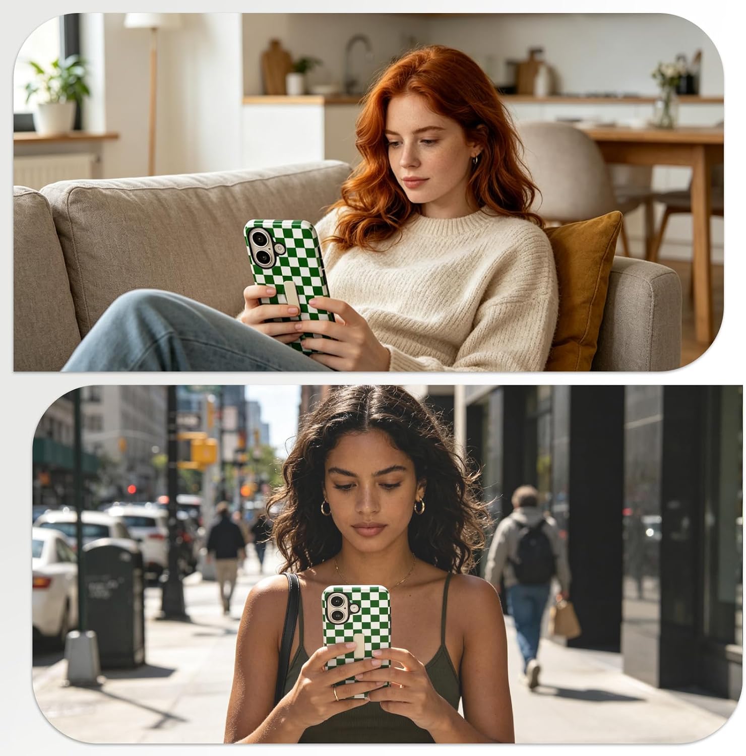 Thumbnail 6 de iPhone 16 Case with Checkerboard Kickstand