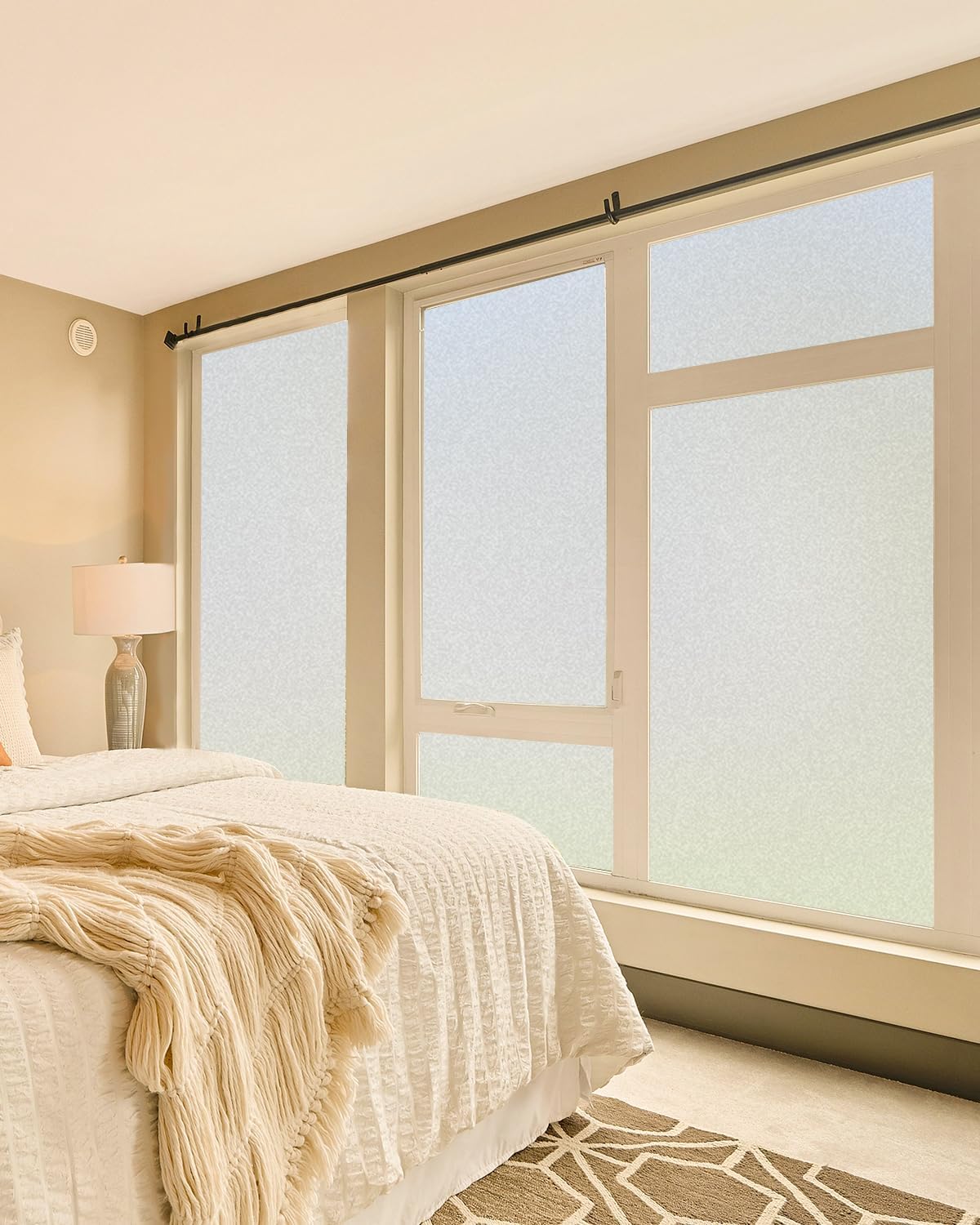 Detalle 2 de Frosted Glass Window Privacy Film 23.6"x77" 🪟