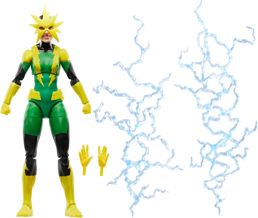 Detalle de Marvel Legends Electro figura 15 cm articulada